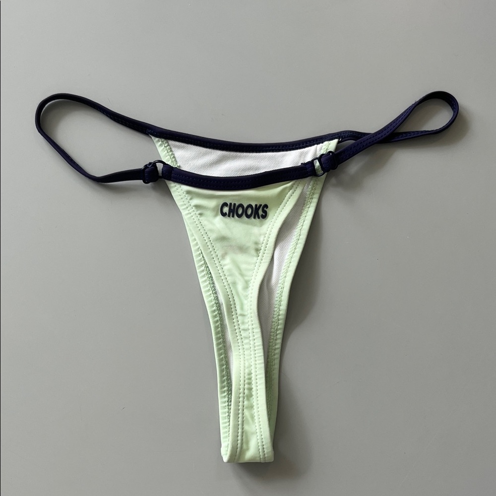 Boutine LA Chooks Blue & Green Bikini Bottom